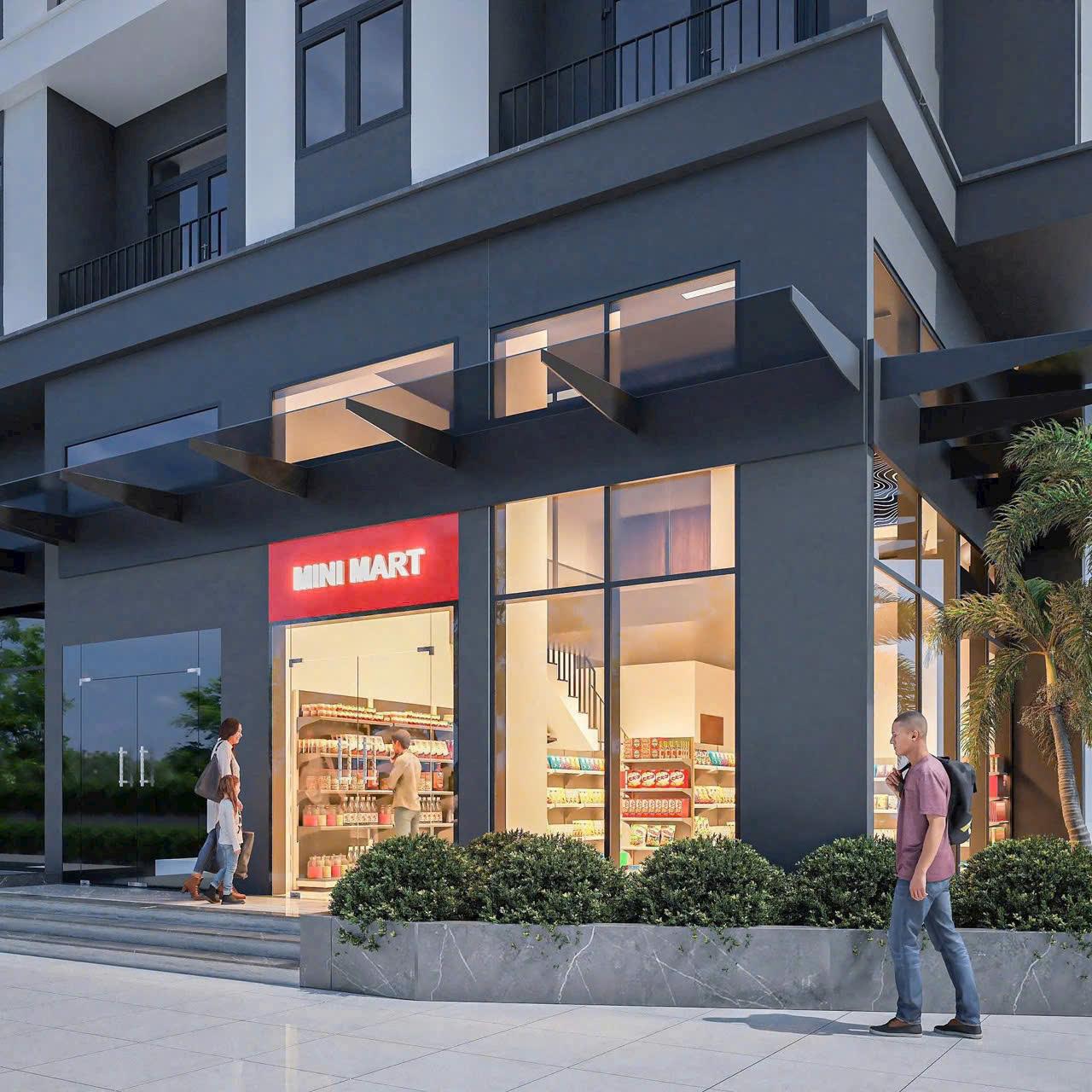 [Căn Góc] Bán Shop TMDV NOXH06 - Block 1 - Diện tích 53.89m²